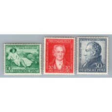 ALEMANIA ESTAMPILLA SEGUNDA GUERRA MUNDIAL OCUPACION ALIADA Yv 79/81 SERIE COMPLETA DE ESTAMPILLAS NUEVAS MINT !!! 40 EUROS !!!